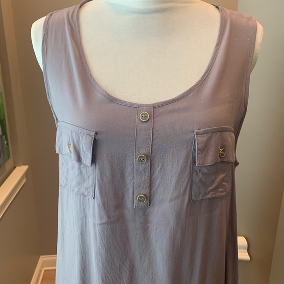 Active Gray rayon tank. Size XXL - Picture 4 of 10